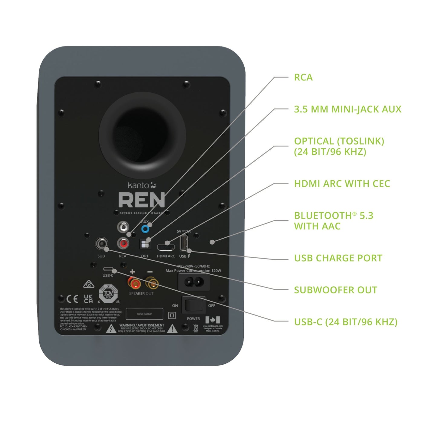 REN Powered Speaker