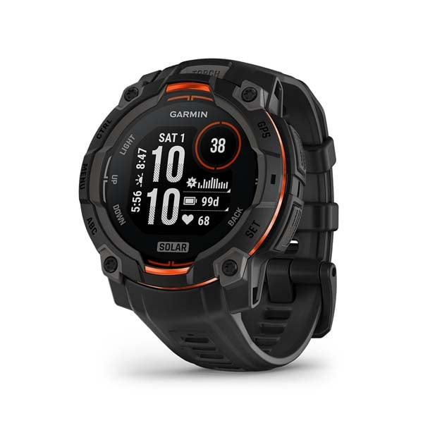 Instinct 3 Solar 45 mm Black