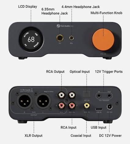 ZH3 Desktop DAC Headphone Amp & Preamp