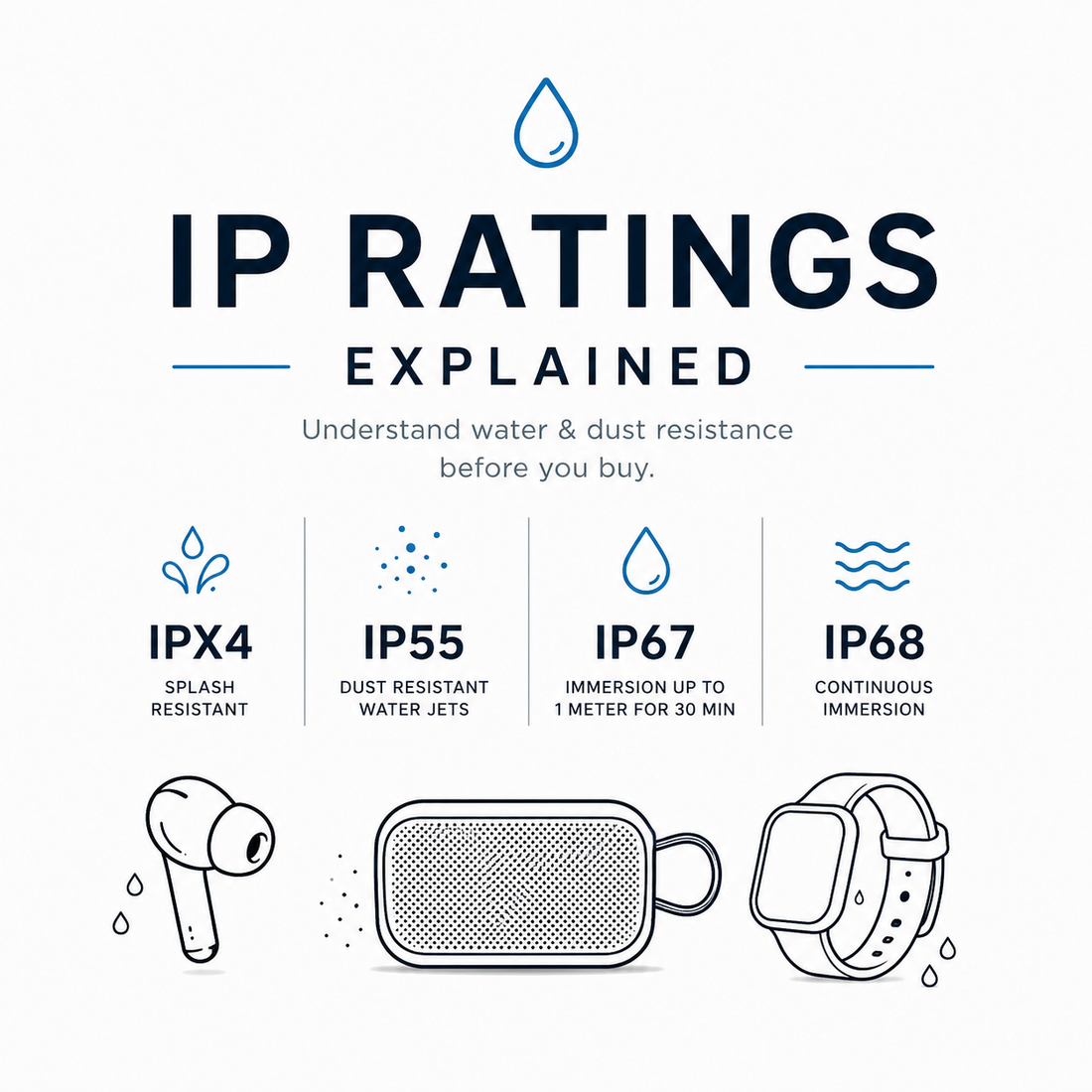 What Is an IP Rating? A Simple Guide to Water & Dust Resistance