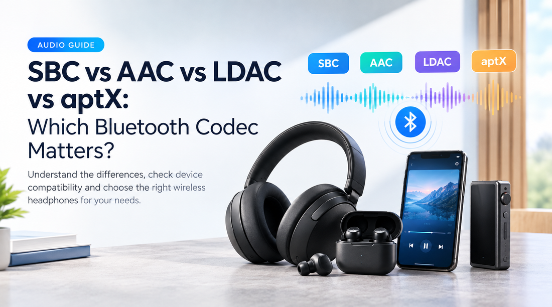 SBC vs AAC vs LDAC vs aptX: Which Bluetooth Codec Matters?