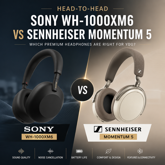 Sony WH-1000XM6 vs Sennheiser MOMENTUM 5 Wireless: Which Should You Buy?