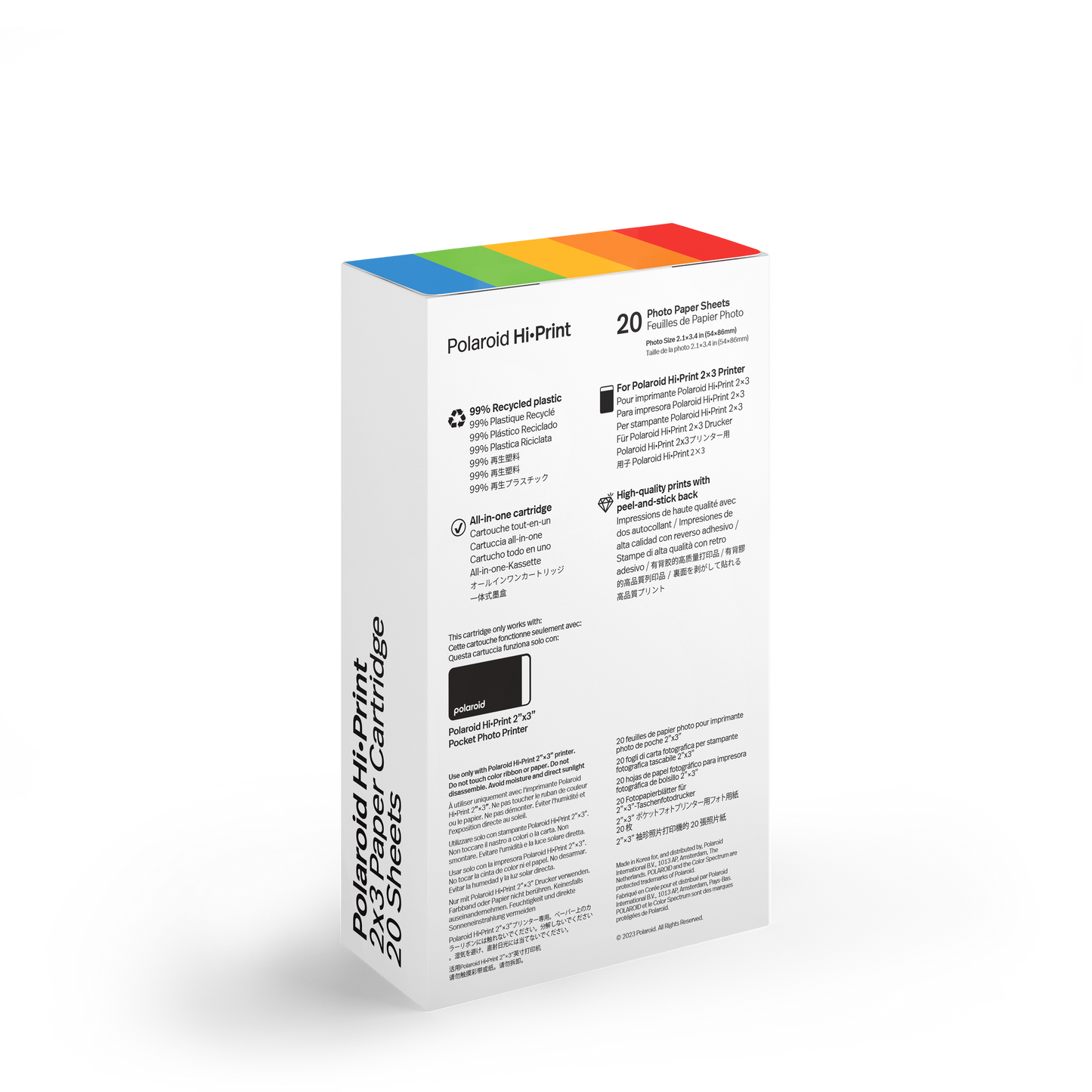 Hi·Print 2x3 Paper Cartridge