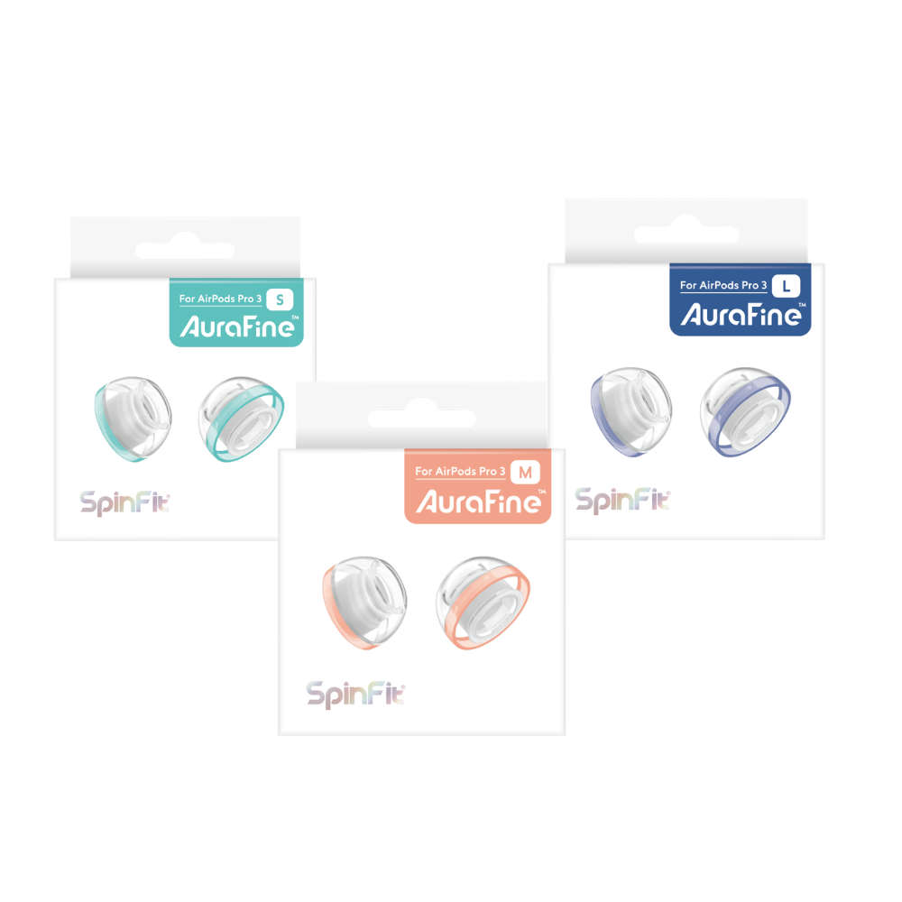AuraFine Oval Ear Tips for AirPods Pro 3