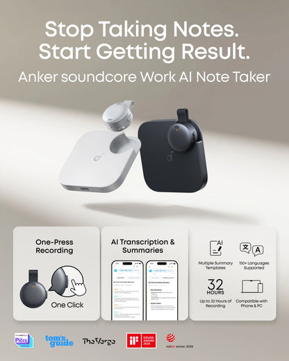 Soundcore Work AI Notes Taker