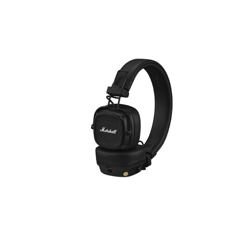 Marshall Major v Wireless ブラック Marshall Major V Wireless On-Ear Headphones – 100+ Hours Battery