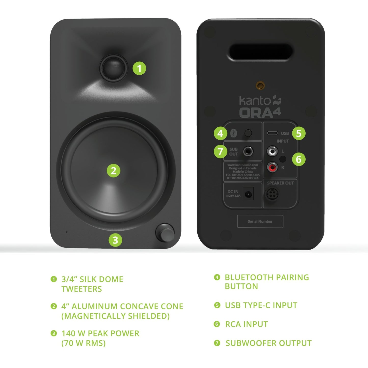 ORA4 Desktop Reference Speaker