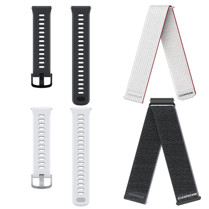 COROS 22mm Watch Bands Nylon & Silicone Replacement