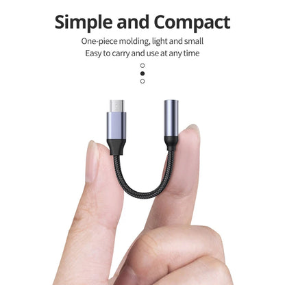 Type-C to 3.5mm Adapter