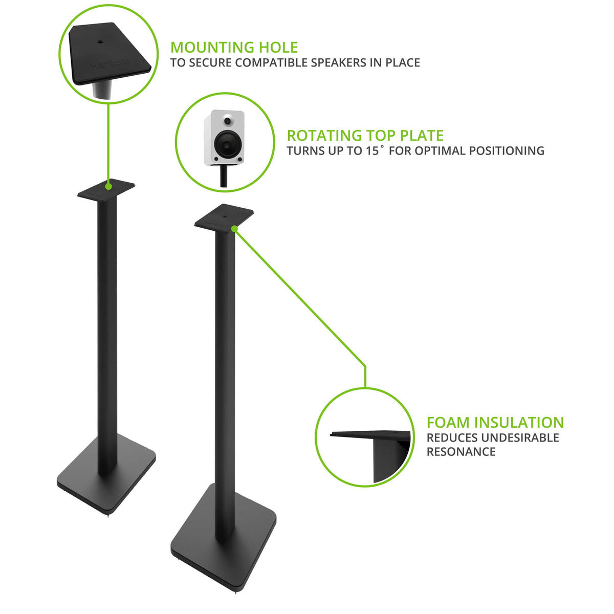 SP32PL Floor Speaker Stand (1 Pair)