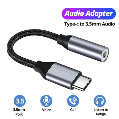 Type-C to 3.5mm Adapter