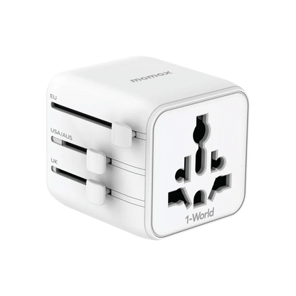MOMAX 1-World Universal Travel Adapter