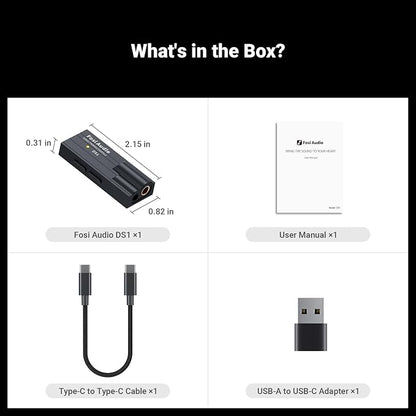 DS1 USB DAC Headphone Amp