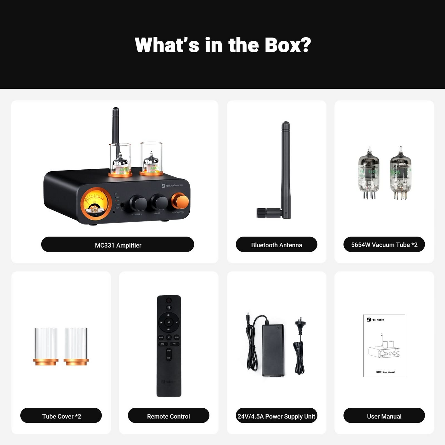 MC331 Tube Amplifier with DAC