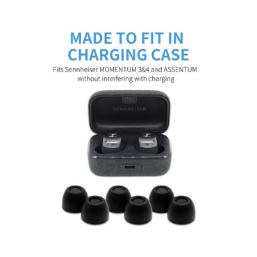 TrueGrip™ Premium Ear Tips for MOMENTUM 3 & 4 and ACCENTUM