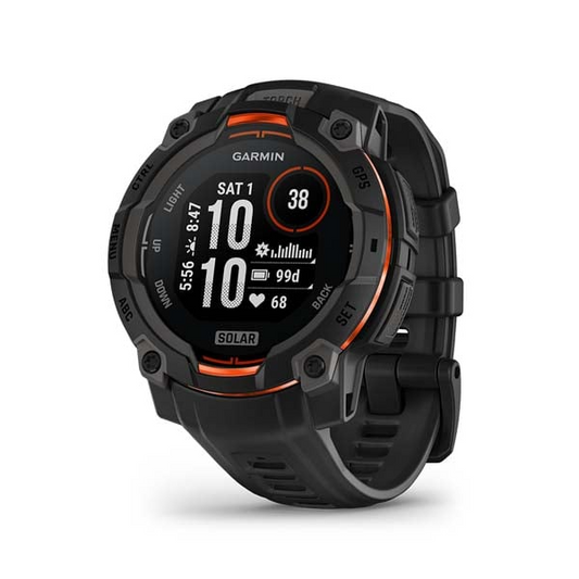 Instinct 3 Solar 45 mm Black